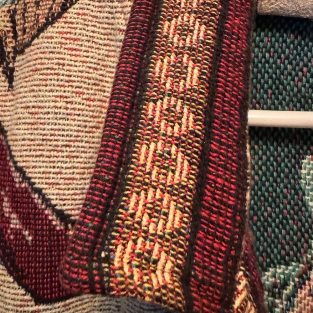 Painted Pony Tapestry Jacket with Airplane design M - Picture 4 of 8